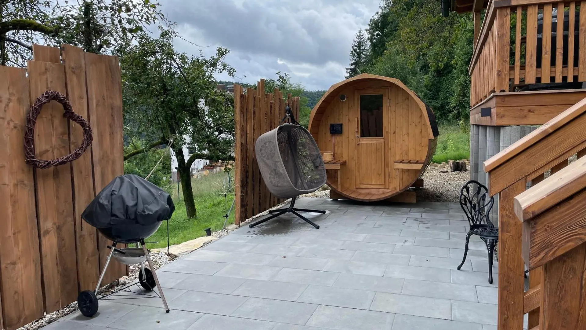 Romantikchalet Vorra シャレー